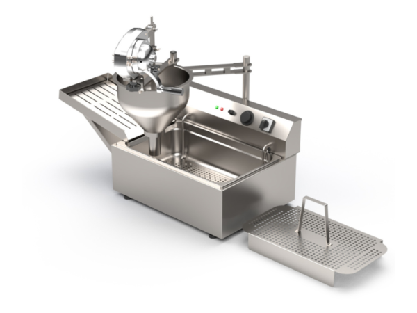 Συσκευή για λουκουμάδες με φριτέζα